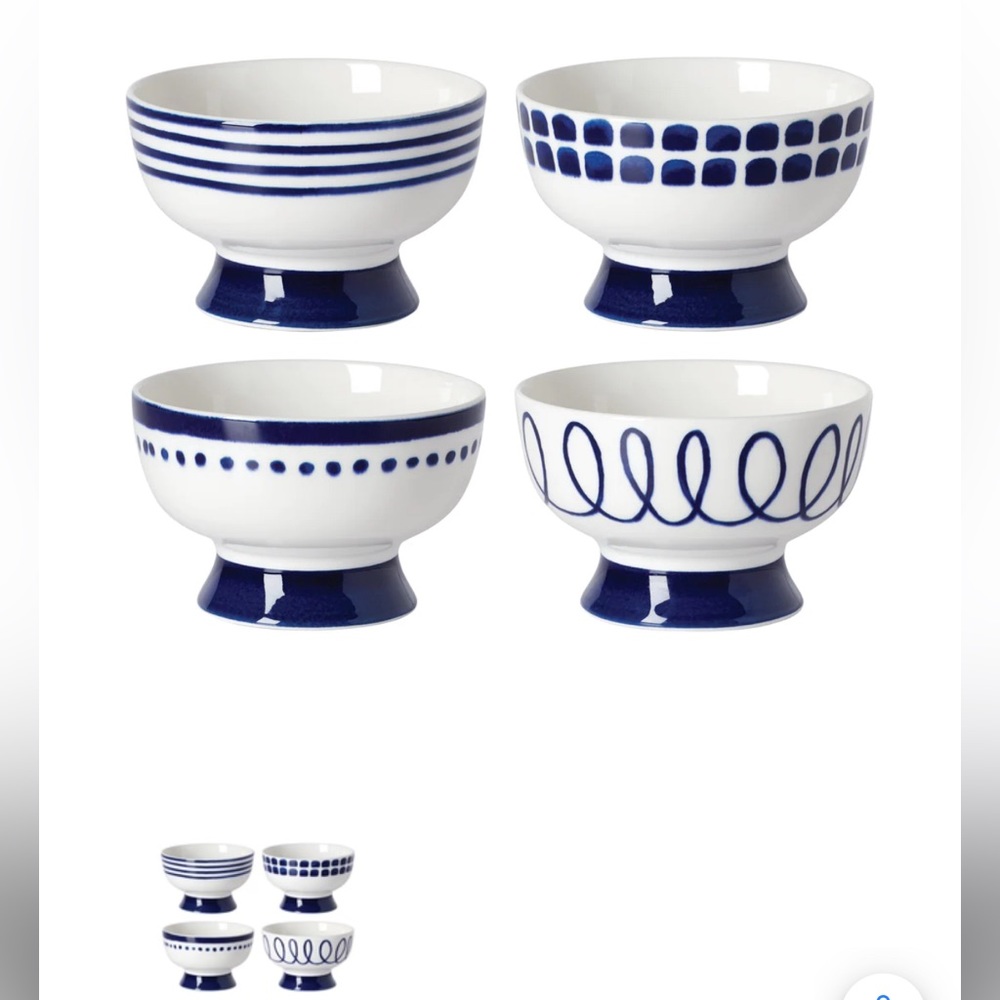 Brand new in box kate spade dessert bowls